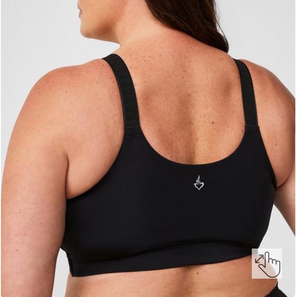 BNWT TORRID Wire-Free Hi-Impact Zip-Front Sports Bra SIZE 42DDD (42F)